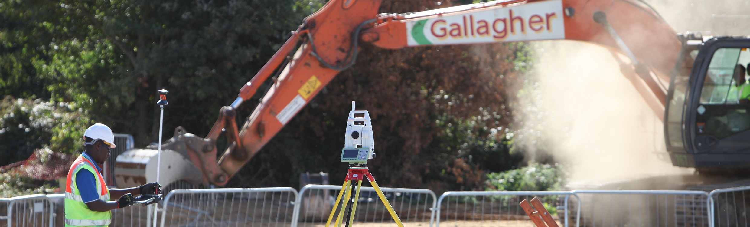 Quarrying a new site entrance